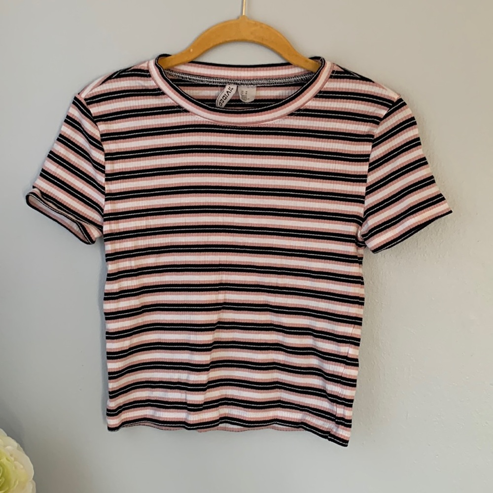 Divided Crop Top